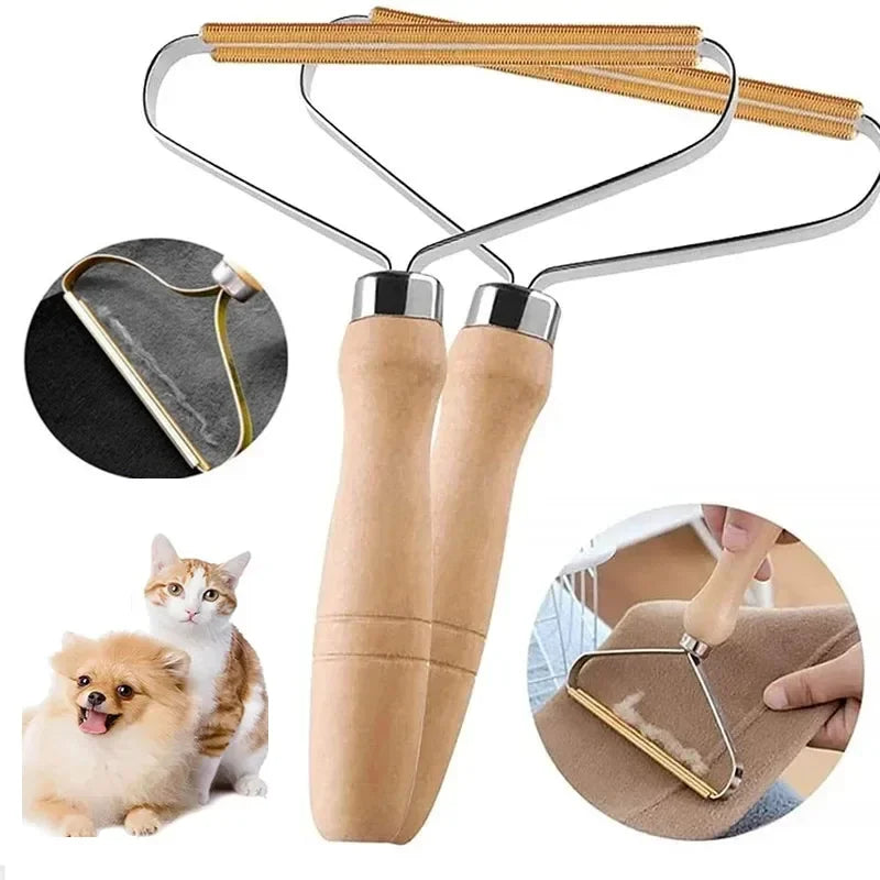 Manual Lint & Pet Hair Remover – Fabric Shaver Tool